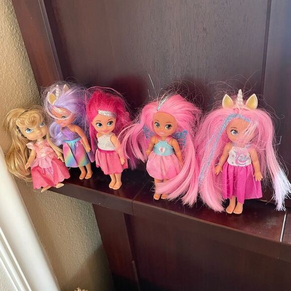 Zuru Fun Sparkle Dolls Lot of 4 - Picture 12 of 12